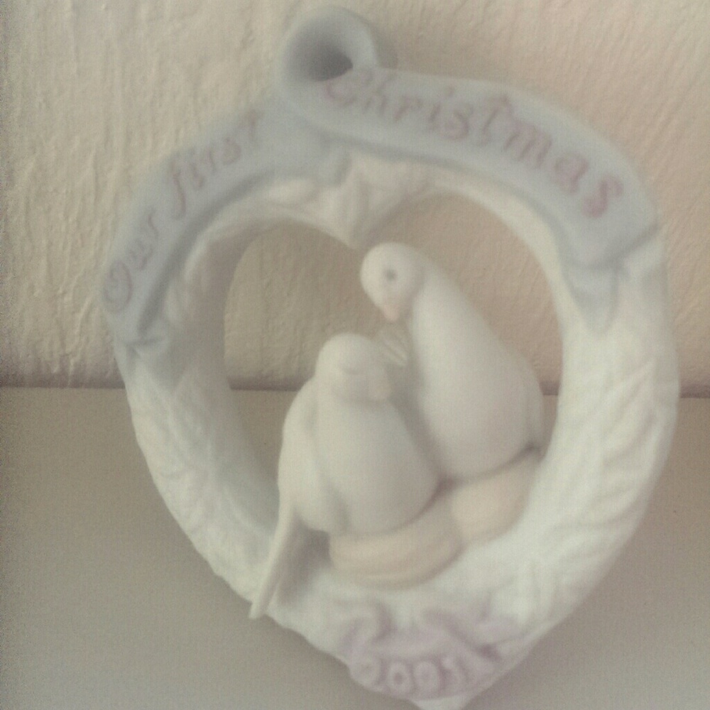 Lladro ornament "Our First Christmas" 2001